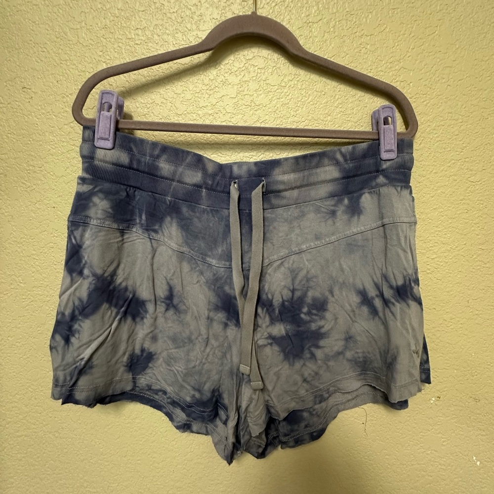 Purple Tie Dye Shorts